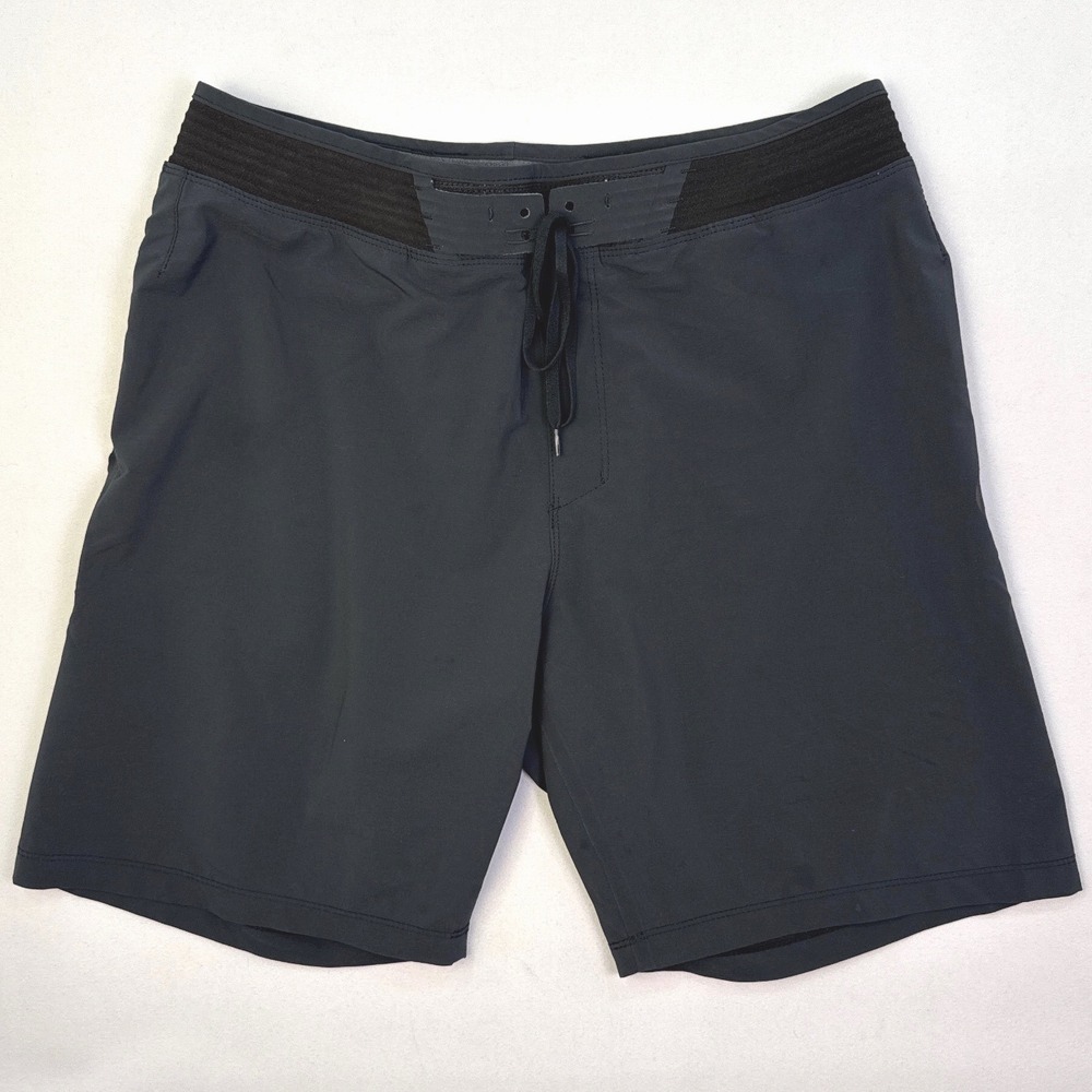 Hurley Phantom Mens Board Shorts Black Size 32 Recycled Stretch Swim Trunks